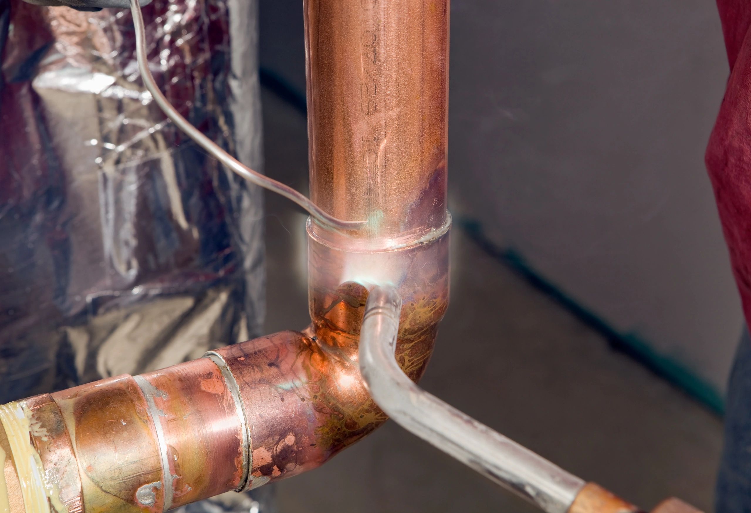 Piper Plumbing crew at work